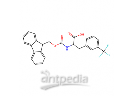 Fmoc-3-(三氟甲基)-D-苯丙氨酸，205526-28-9，≥98%