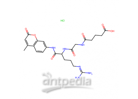 N-戊二酰基-甘氨酰-精氨酸-7-氨基-4-甲基香豆素盐酸盐，103213-40-7，98%