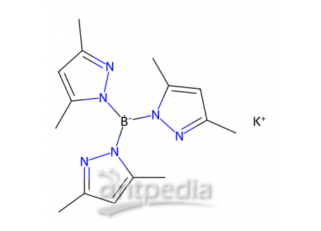 三(3,5-二甲基吡唑-1-基)硼酸氢钾，17567-17-8，>98.0%(T)