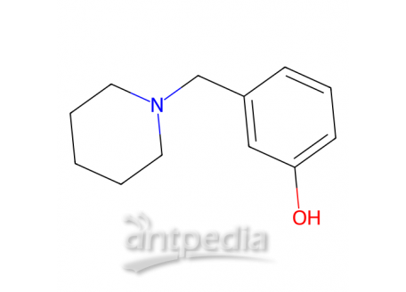 3-(1-哌啶甲基)苯酚，73279-04-6，≥98.0%(GC)