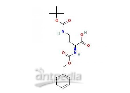 (S)-2-(((苄氧基)羰基)氨基)-4-((叔丁氧基羰基)氨基)丁酸，49855-91-6，95%