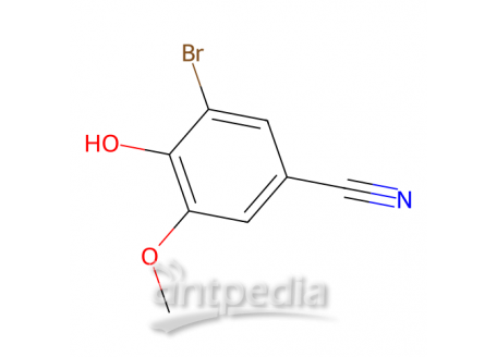 3-溴-4-羟基-5-甲氧基苯甲腈，52805-45-5，>98.0%(GC)