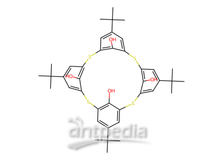 4-叔丁基硫杂杯[4]芳烃，182496-55-5，>98.0%(HPLC)
