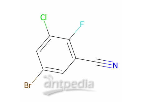 5-溴-3-氯-2-氟苯腈，1000577-76-3，97%