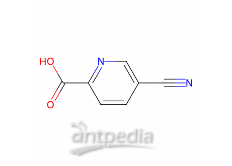 5-氰基吡啶-2-羧酸，53234-55-2，97%