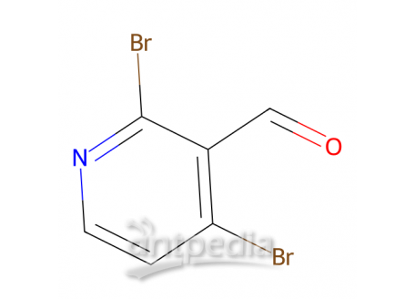 2,4-二溴吡啶-3-甲醛，128071-91-0，97%