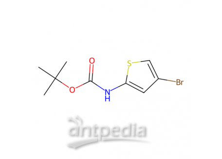 (4-溴噻吩-2-基)氨基甲酸叔丁酯，868387-45-5，97%