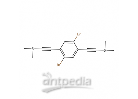 1,4-二溴-2,5-双[2-(三甲基硅基)乙炔基]苯，478190-79-3，97%