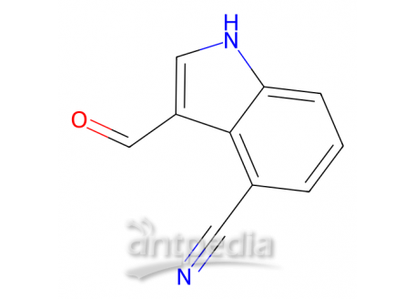3-甲酰基-1H-吲哚-4-甲腈，53269-35-5，98%