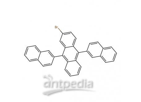 2-溴-9,10-二(2-萘基)蒽，474688-76-1，>98.0%(HPLC)