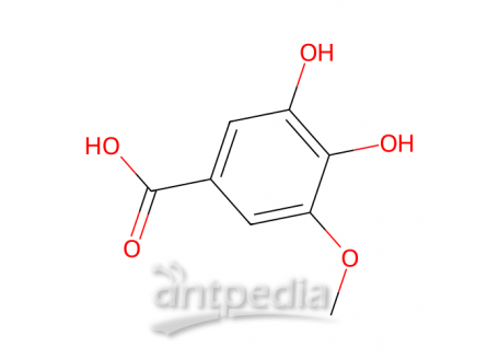 3,4-二羟基-5-甲氧基-苯甲酸，3934-84-7，≥97%