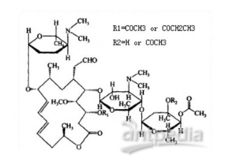 乙酰螺旋霉素，24916-51-6，效价≥1200u/mg （以干基）