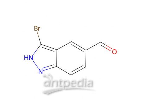 3-溴-1H-吲唑-5-吡咯甲醛，1086391-08-3，95%