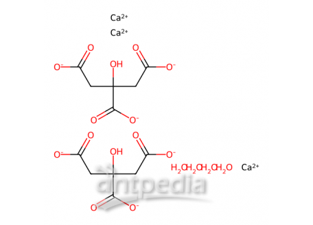 柠檬酸钙四水合物，5785-44-4，AR,99%