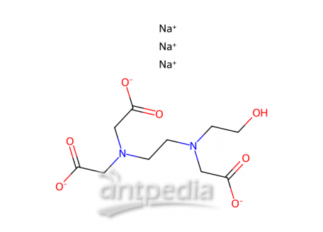 N-(2-羟乙基)乙二胺-N,N′,N′-三乙酸 三钠盐 溶液，139-89-9，~41% in H2O (T)