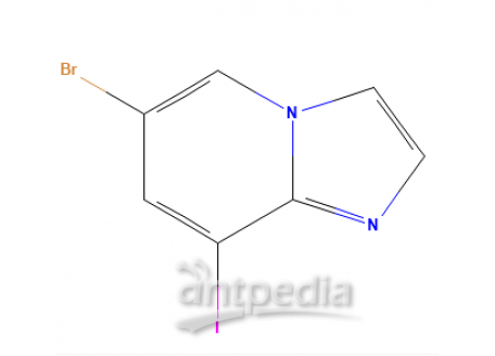 6-溴-8-碘咪唑并[1,2-a]吡啶，1364917-14-5，97%