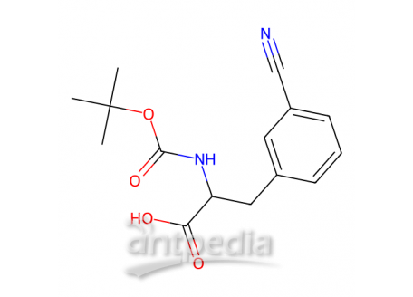 Boc-D-3-氰基苯丙氨酸，205445-56-3，≥98%(HPLC)