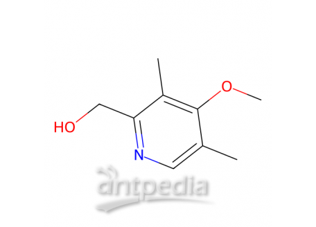 4-甲氧基-3,5-二甲基-2-羟甲基吡啶，86604-78-6，98%