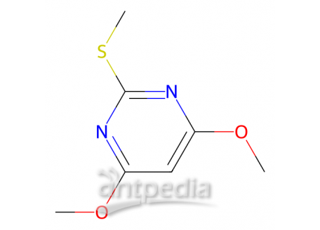 4,6-二甲氧基-2-甲硫基嘧啶，90905-46-7，98%