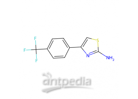 4-(4-(三氟甲基)苯基)噻唑-2-胺，105512-79-6，98%