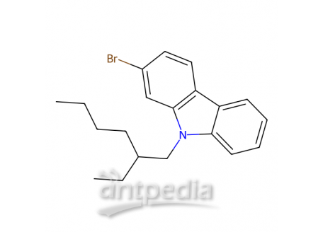 2-溴-9-(2-乙基己基)-9H-咔唑，856422-39-4，98.0%