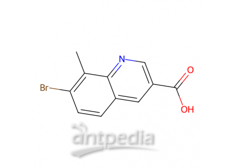 7-溴-8-甲基喹啉-3-羧酸，1189107-65-0，97%
