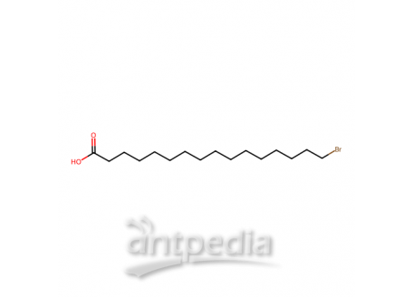 16-溴十六烷酸，2536-35-8，98%