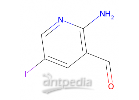 2-氨基-5-碘-吡啶-3-甲醛，578007-67-7，97%