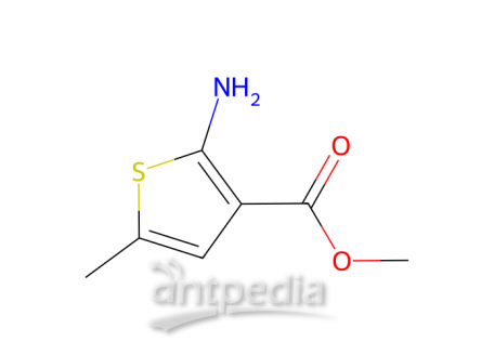 2-氨基-5-甲基噻吩-3-羧酸甲酯，19369-53-0，97%