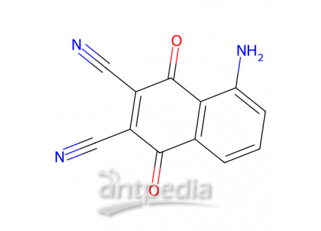 5-氨基-2,3-二氰基-1,4-萘醌，68217-29-8，97%