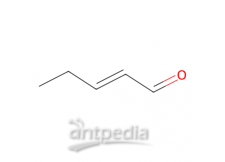 反-2-戊烯醛，1576-87-0，>95.0%(GC)