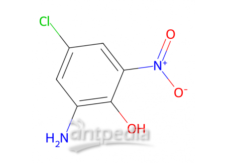 2-氨基-4-氯-6-硝基苯酚，6358-08-3，98%