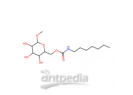 6-O-(N-庚甲酰)-甲基-α-D-葡萄糖苷，115457-83-5，98%