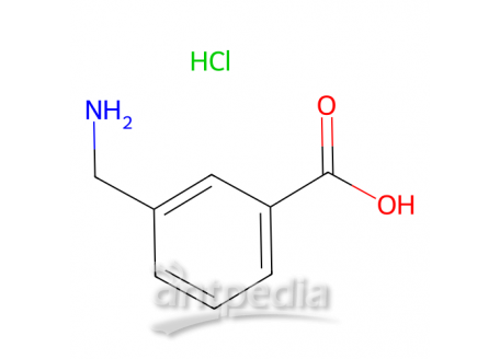 3-(氨甲基)苯甲酸 盐酸盐，876-03-9，98%