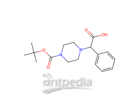 2-(4-叔丁氧基甲酰基哌嗪基)-2-苯乙酸，347186-49-6，97.0% (HPLC)