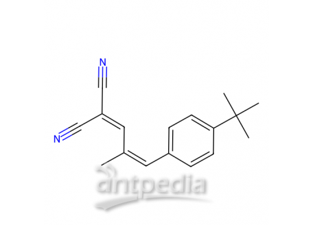 反-2-[3-(4-叔丁基苯基)-2-甲基-2-亚丙烯基]丙二腈，300364-84-5，98%