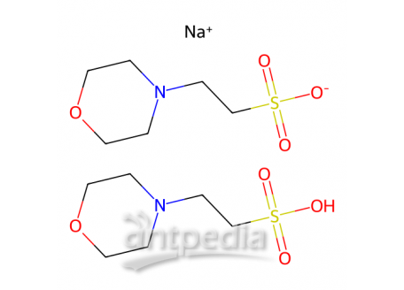 吗啉乙磺酸半钠盐，117961-21-4，≥98%