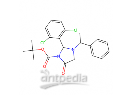 (S)-2-(2,6-二氯苯基)-5-氧代-3-[(S)-1-苯乙基]咪唑啉-1-羧酸叔丁酯，1149765-08-1，98%
