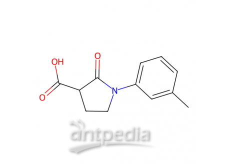 1-(3-甲基苯基)-2-氧代-3-吡咯烷基甲酸，618070-31-8，95%