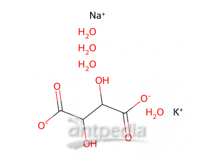 四水合酒石酸钾钠，6381-59-5，优级试剂 ，适用于分析, ACS,ISO,Reag. Ph Eur