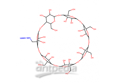 6A-叠氮基-6A-脱氧-β-环糊精，98169-85-8，>85.0%(HPLC)