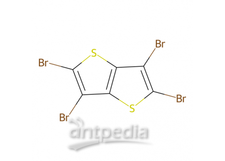 2,3,5,6-四溴噻吩并[3,2-b]噻吩，124638-53-5，96%