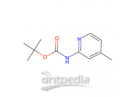 2-(BOC-氨基)-4-甲基吡啶，90101-20-5，98%