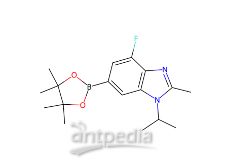 4-氟-1-异丙基-2-甲基-6-硼酸频哪醇酯基-1H-苯并[d]咪唑，1231930-37-2，95%