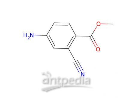 4-氨基-2-氰基苯甲酸甲酯，1628431-65-1，97%