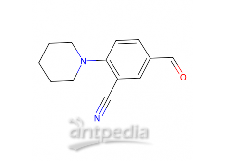 5-甲酰基-2-(哌啶-1-基)苯甲腈，1272756-59-8，97%