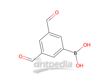 3,5-二甲酰基苯基硼酸（含不等量酸酐），480424-62-2，97%