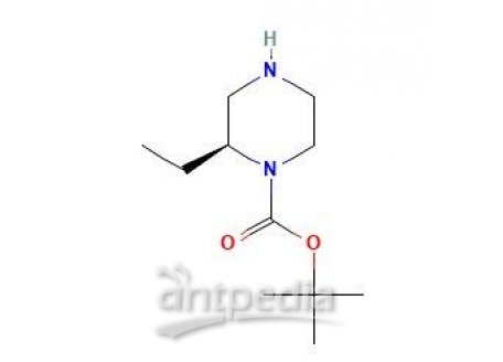 (S)-1-Boc-2-乙基哌嗪，325145-35-5，97%