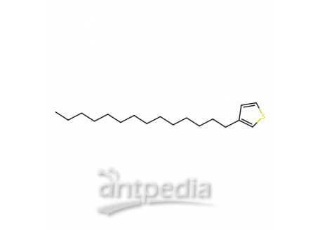 3-十四烷基噻吩，110851-66-6，>98.0%(GC)
