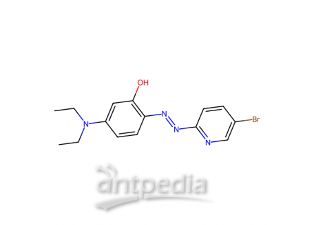 2-（5-溴-2-吡啶偶氮）-5-（二乙氨基）苯酚，14337-53-2，96%